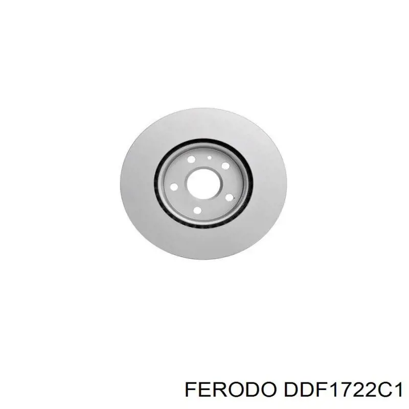 Купить DDF1722C1 Ferodo Ротор тормозной