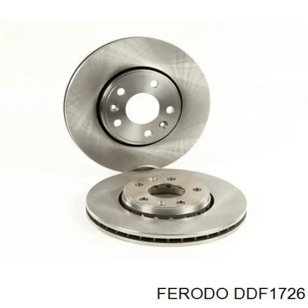DDF1726 Ferodo Диск тормозной передний