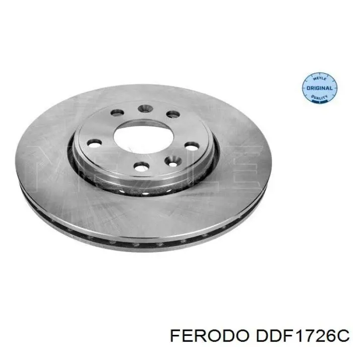 Передние тормозные диски DDF1726C Ferodo