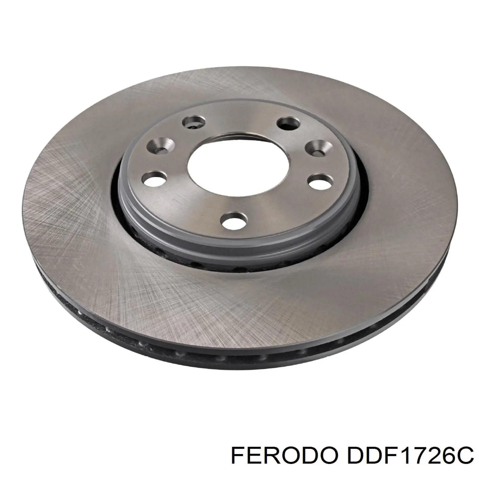 DDF1726C Ferodo Диск тормозной передний