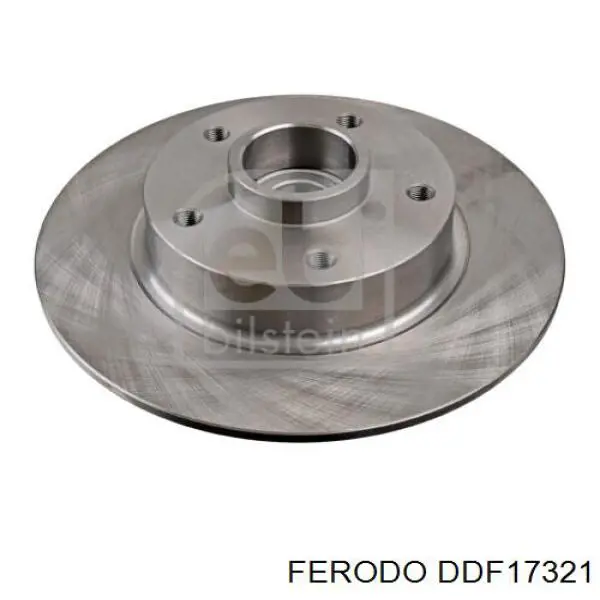 Тормозные диски DDF17321 Ferodo