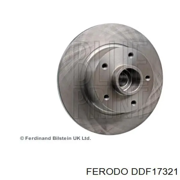 Задний дисковый тормоз Ferodo DDF17321