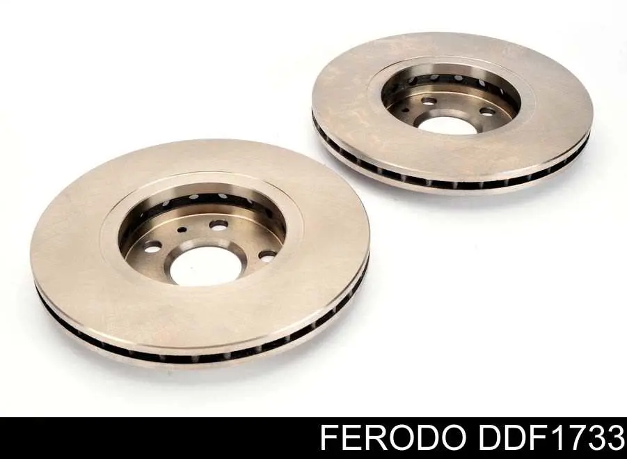 DDF1733 Ferodo тормозные диски