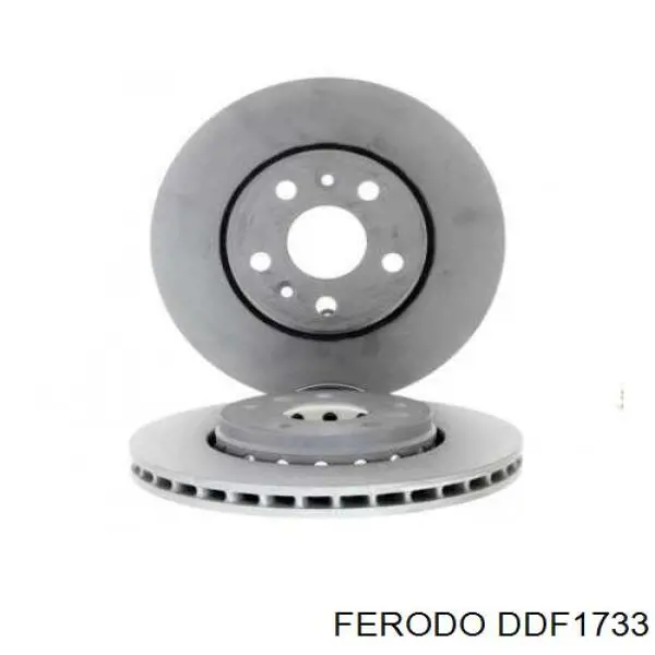 Купить DDF1733 Ferodo Ротор тормозной