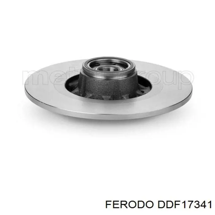Задний дисковый тормоз Ferodo DDF17341