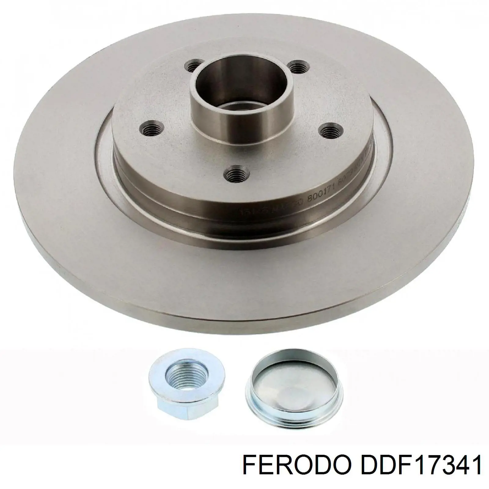 Тормозные диски DDF17341 Ferodo