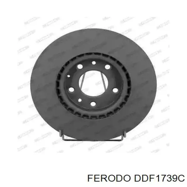 Передние тормозные диски DDF1739C Ferodo