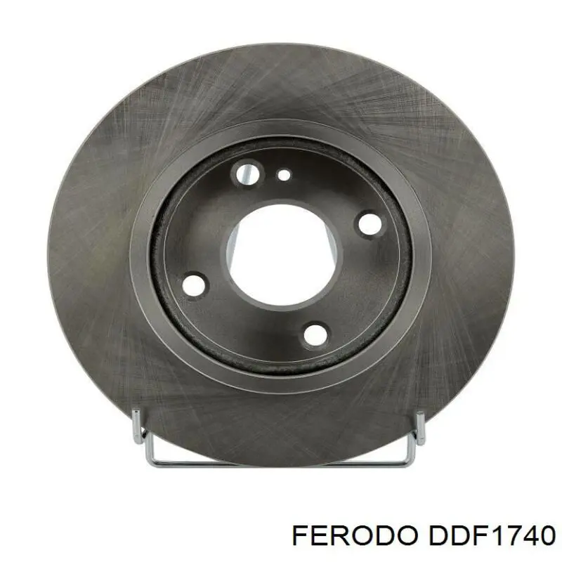Freno de disco delantero DDF1740 Ferodo