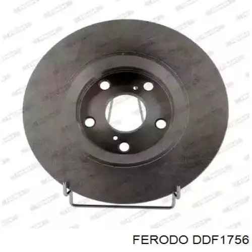 Передние тормозные диски DDF1756 Ferodo