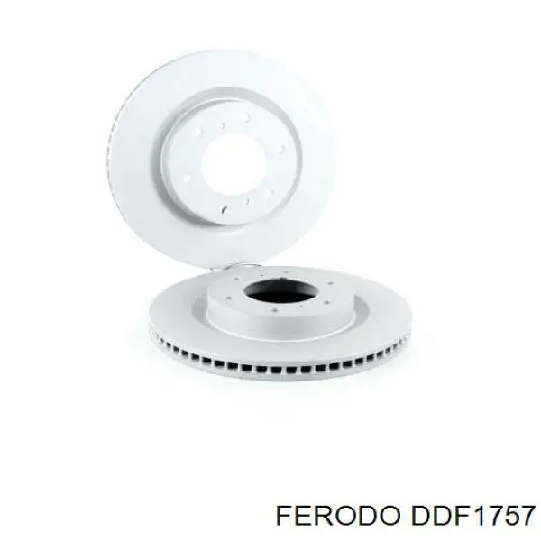 Передний тормозной диск Ferodo DDF1757