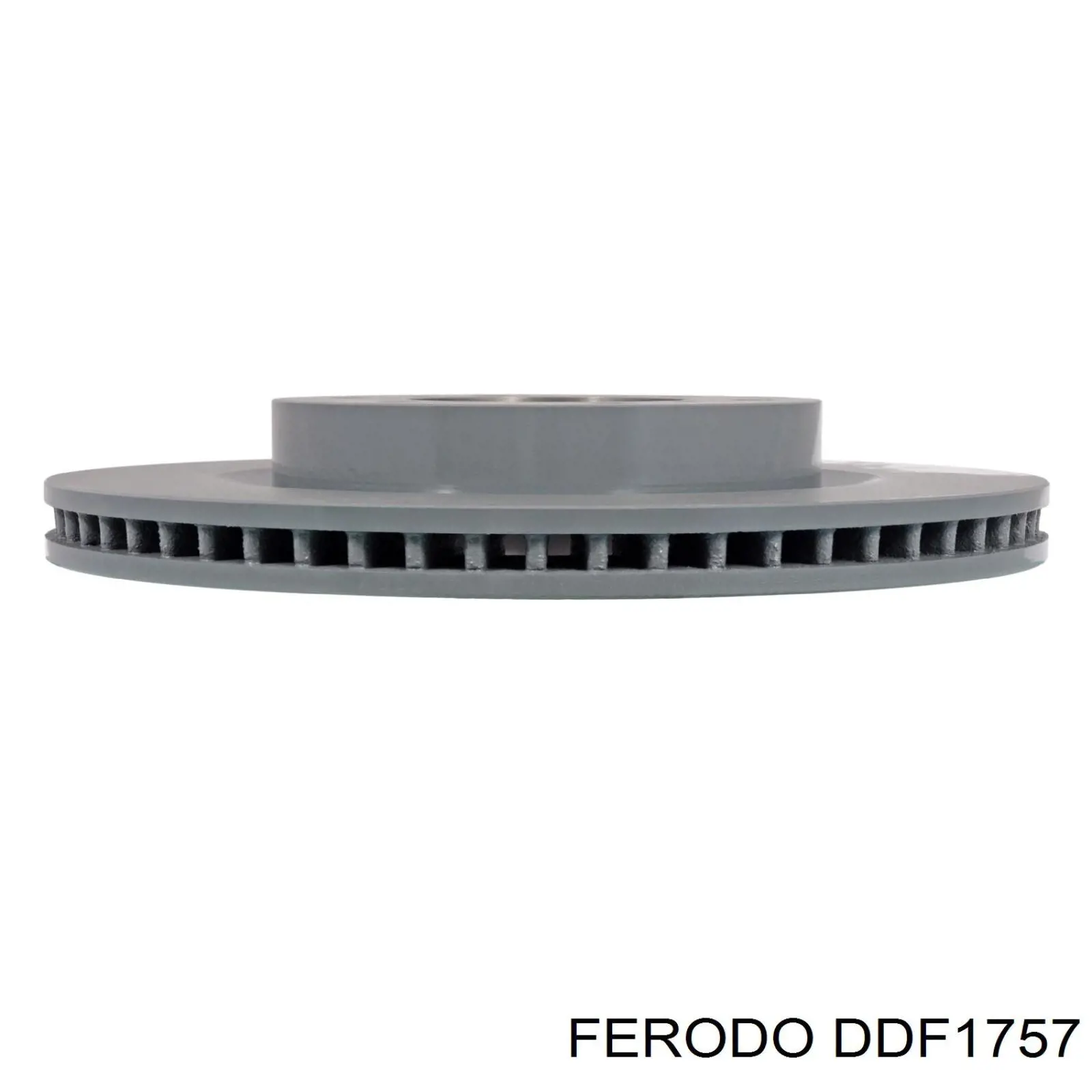 DDF1757 Ferodo Диск тормозной передний