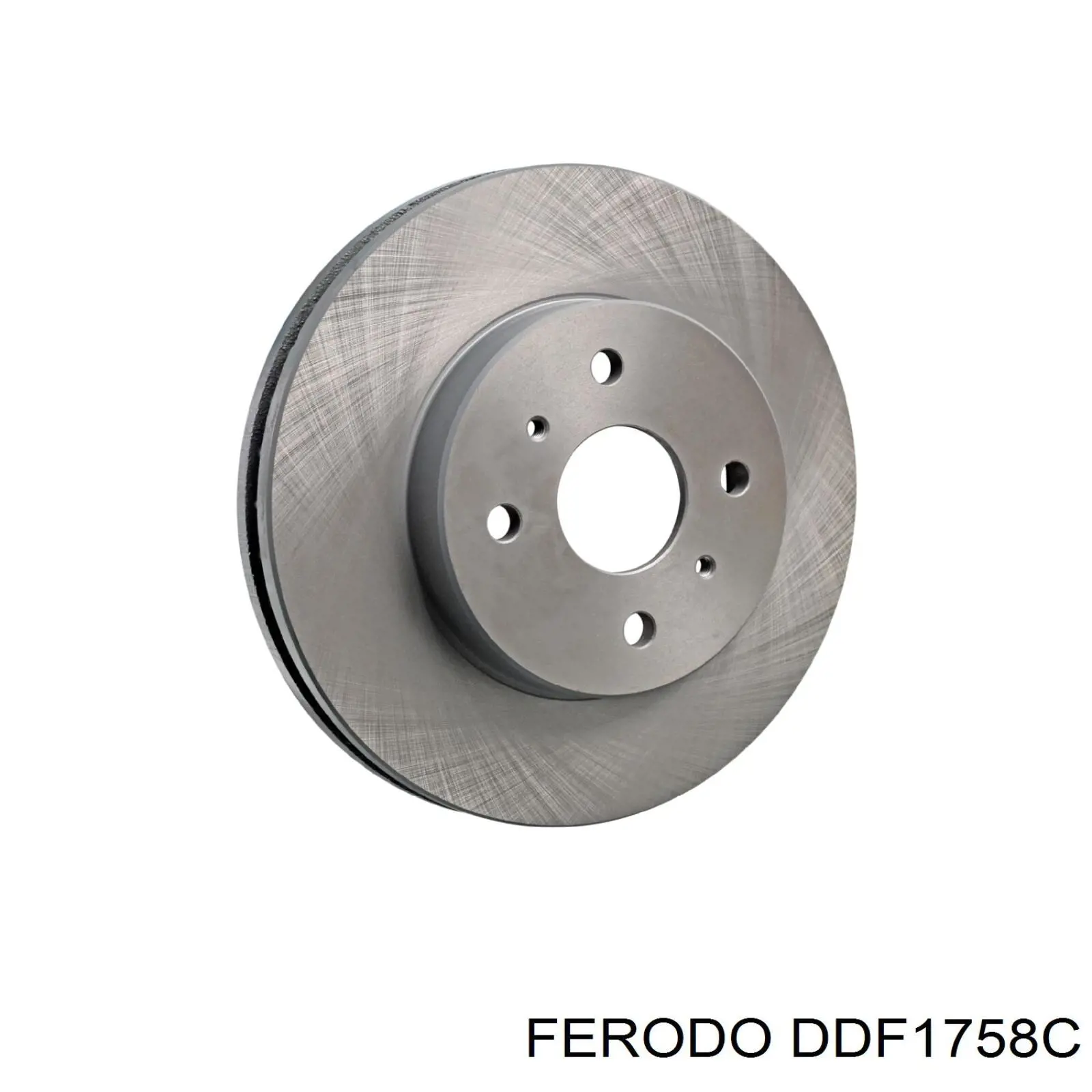 Передние тормозные диски DDF1758C Ferodo