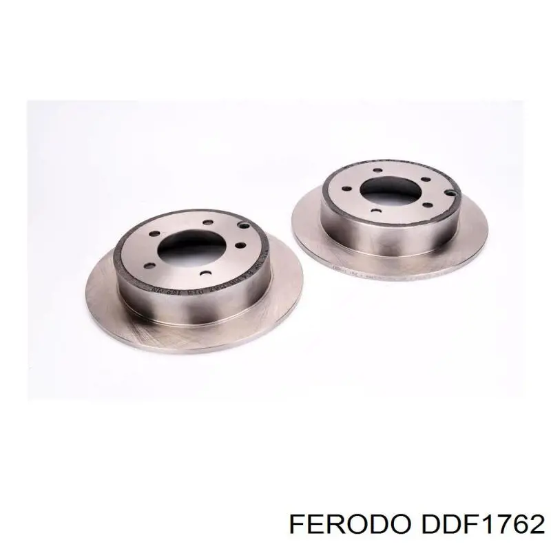 Disco de freno trasero DDF1762 Ferodo