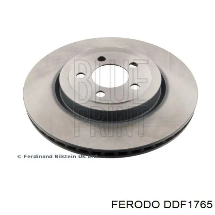 DDF1765 Ferodo диск тормозной передний