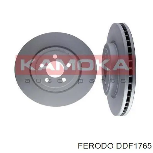 DDF1765 Ferodo Диск тормозной передний