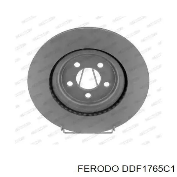 DDF1765C-1 Ferodo диск тормозной передний