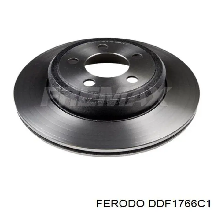 Купить DDF1766C1 Ferodo Диск тормозной задний