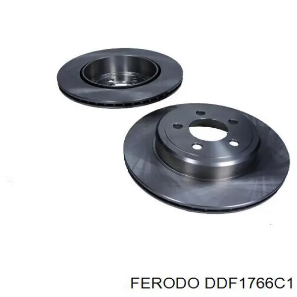 Задний дисковый тормоз Ferodo DDF1766C1