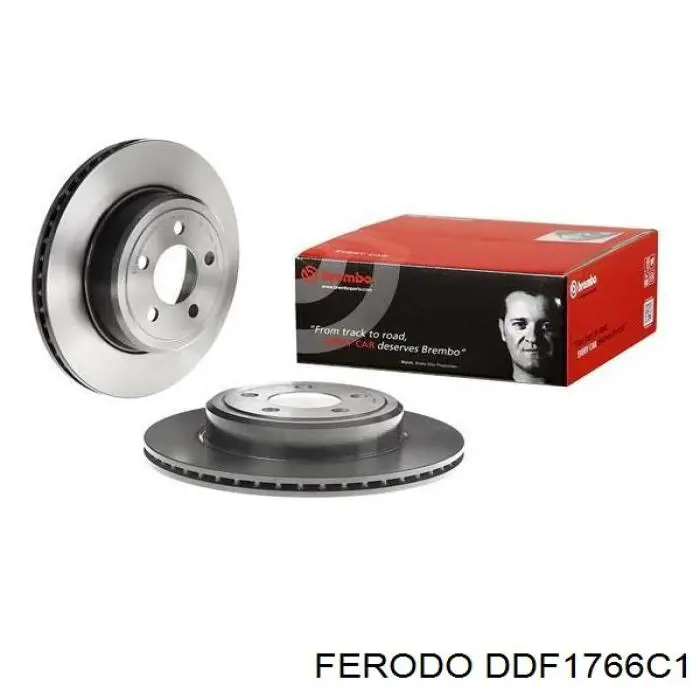 DDF1766C1 Ferodo Дисковый тормоз