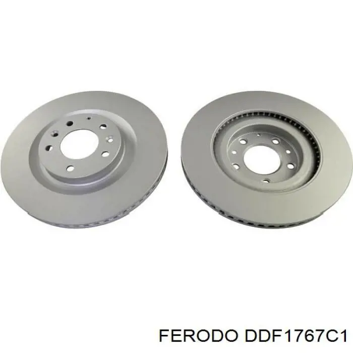 Тормоз дисковый передний Ferodo DDF1767C1 цена, от 66.04 USD