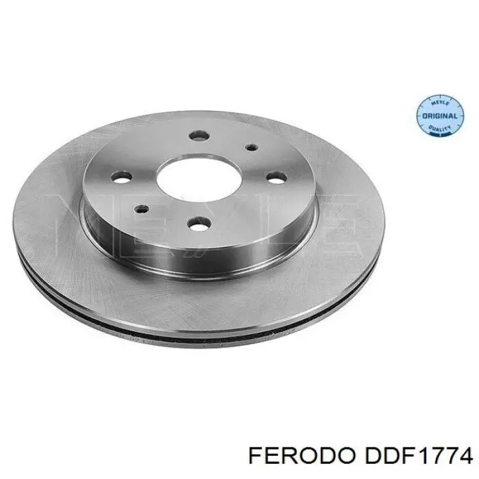 DDF1774 Ferodo Диск тормозной передний