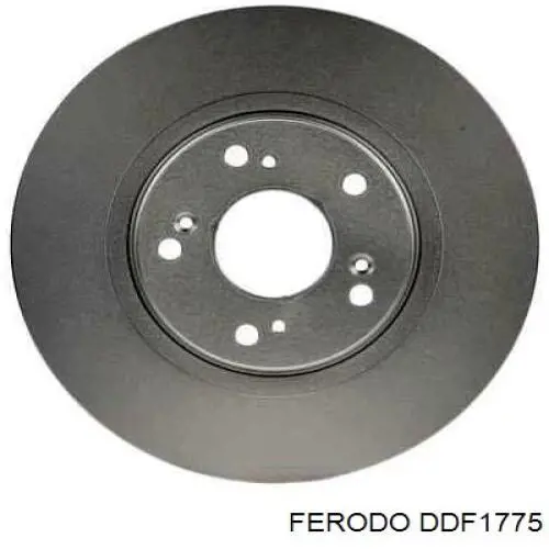 DDF1775 Ferodo Диск тормозной передний