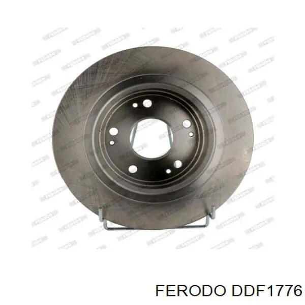 Disco de freno trasero DDF1776 Ferodo