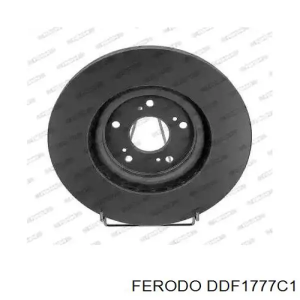 Передние тормозные диски DDF1777C1 Ferodo