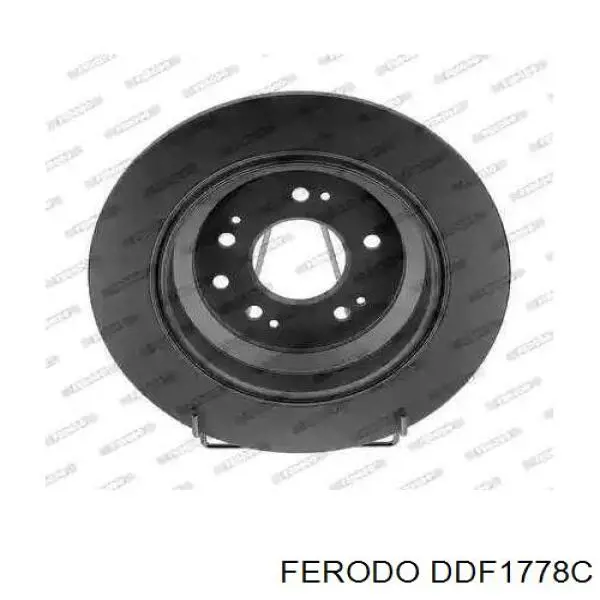 DDF1778C Ferodo disco do freio traseiro