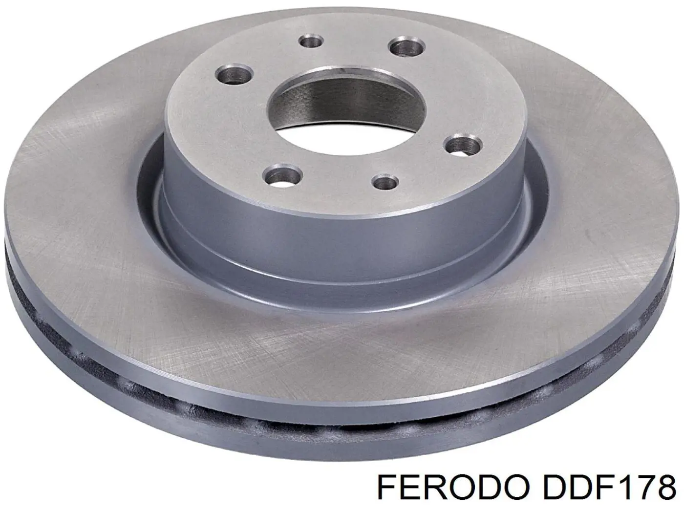 Freno de disco delantero DDF178 Ferodo