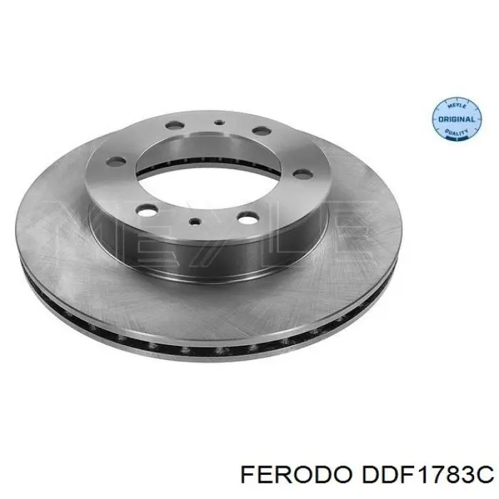 Передние тормозные диски DDF1783C Ferodo