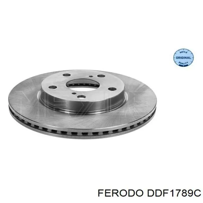 Freno de disco delantero DDF1789C Ferodo