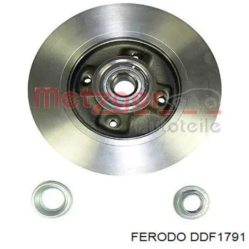 Задний тормозной диск Ferodo DDF1791 цена, от 57.66 USD