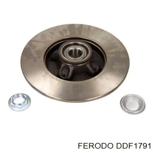 DDF1791 Ferodo Дисковый тормоз