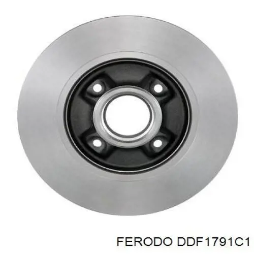 Тормозные диски DDF1791C1 Ferodo