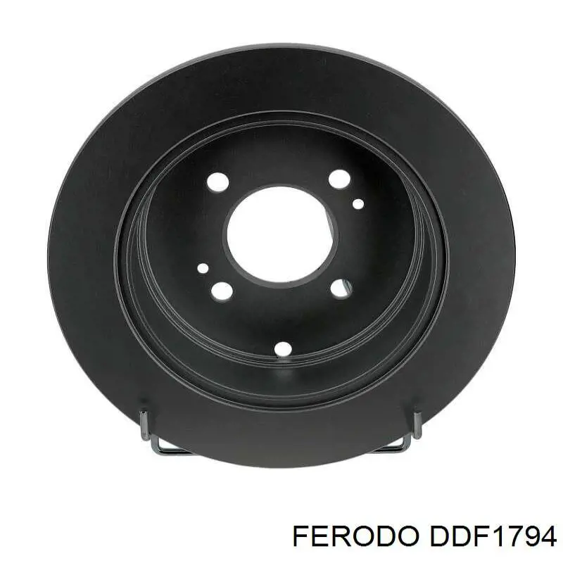 Disco de freno trasero DDF1794 Ferodo