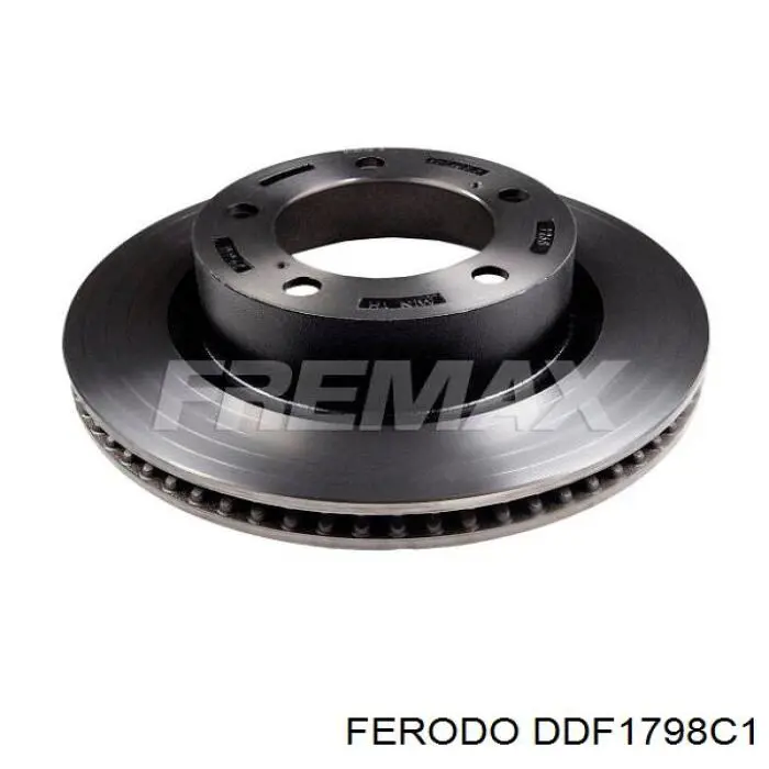Купить DDF1798C1 Ferodo Ротор тормозной