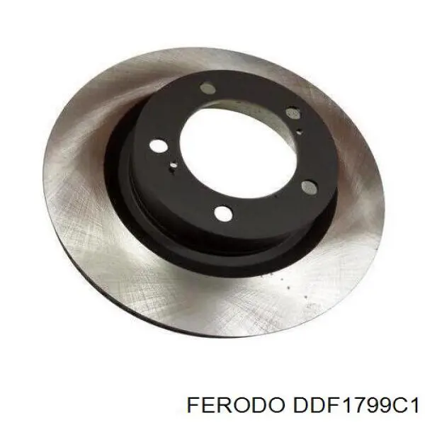 Тормозные диски DDF1799C1 Ferodo