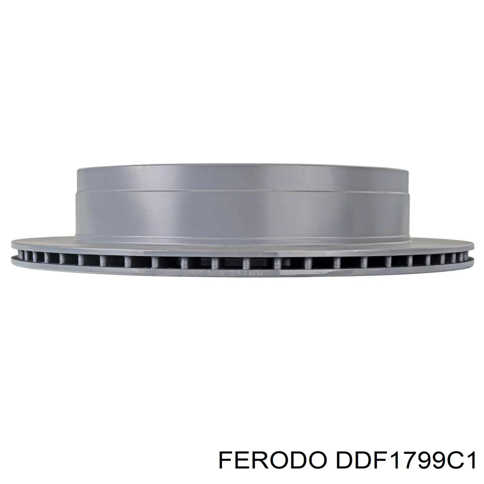 Задний дисковый тормоз Ferodo DDF1799C1