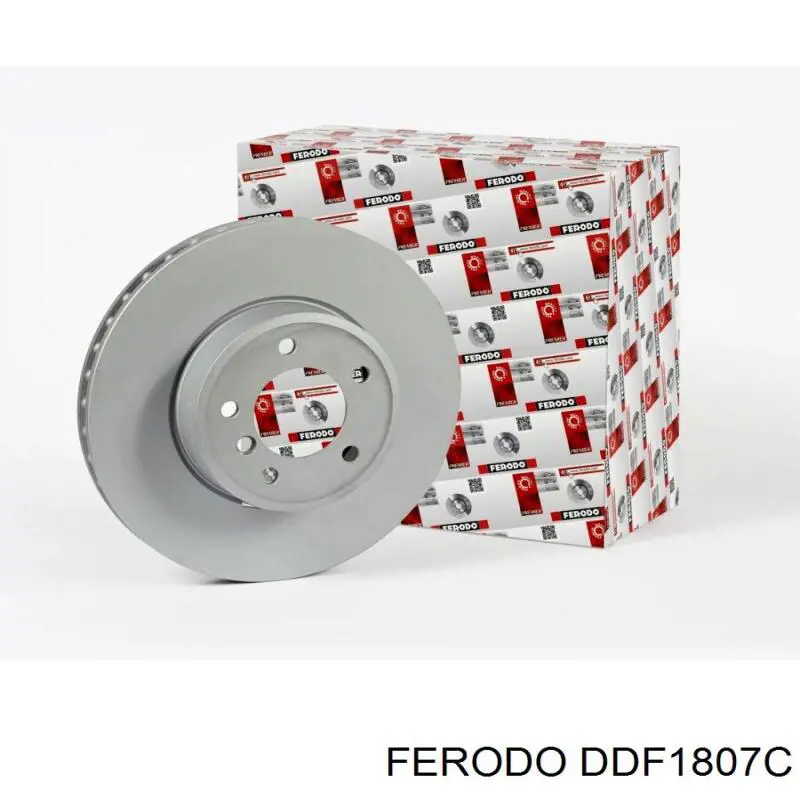 Freno de disco delantero DDF1807C Ferodo