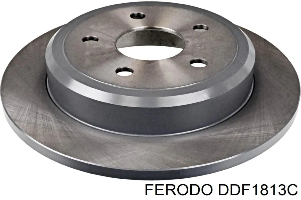 DDF1813C Ferodo диск тормозной задний