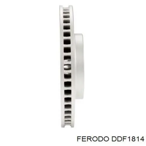 Freno de disco delantero DDF1814 Ferodo