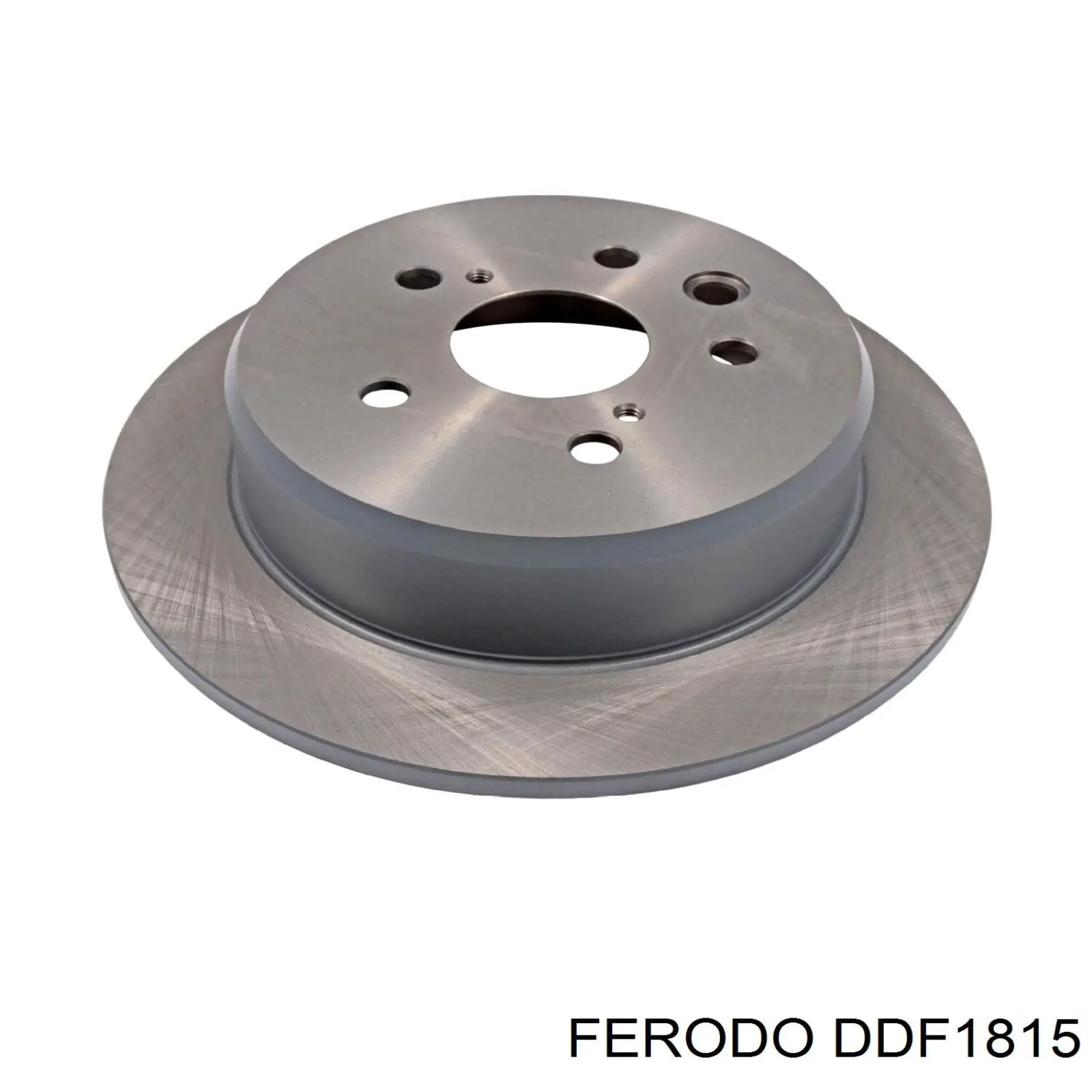 Disco de freno trasero DDF1815 Ferodo
