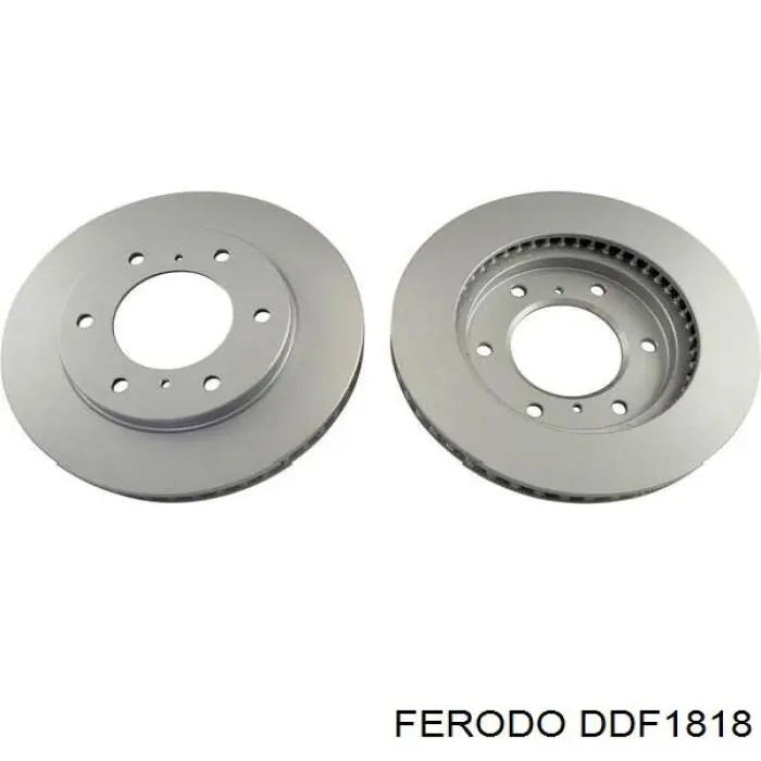 Freno de disco delantero DDF1818 Ferodo