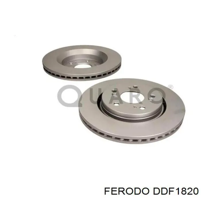 Тормоз дисковый передний Ferodo DDF1820 цена, от 64.05 USD