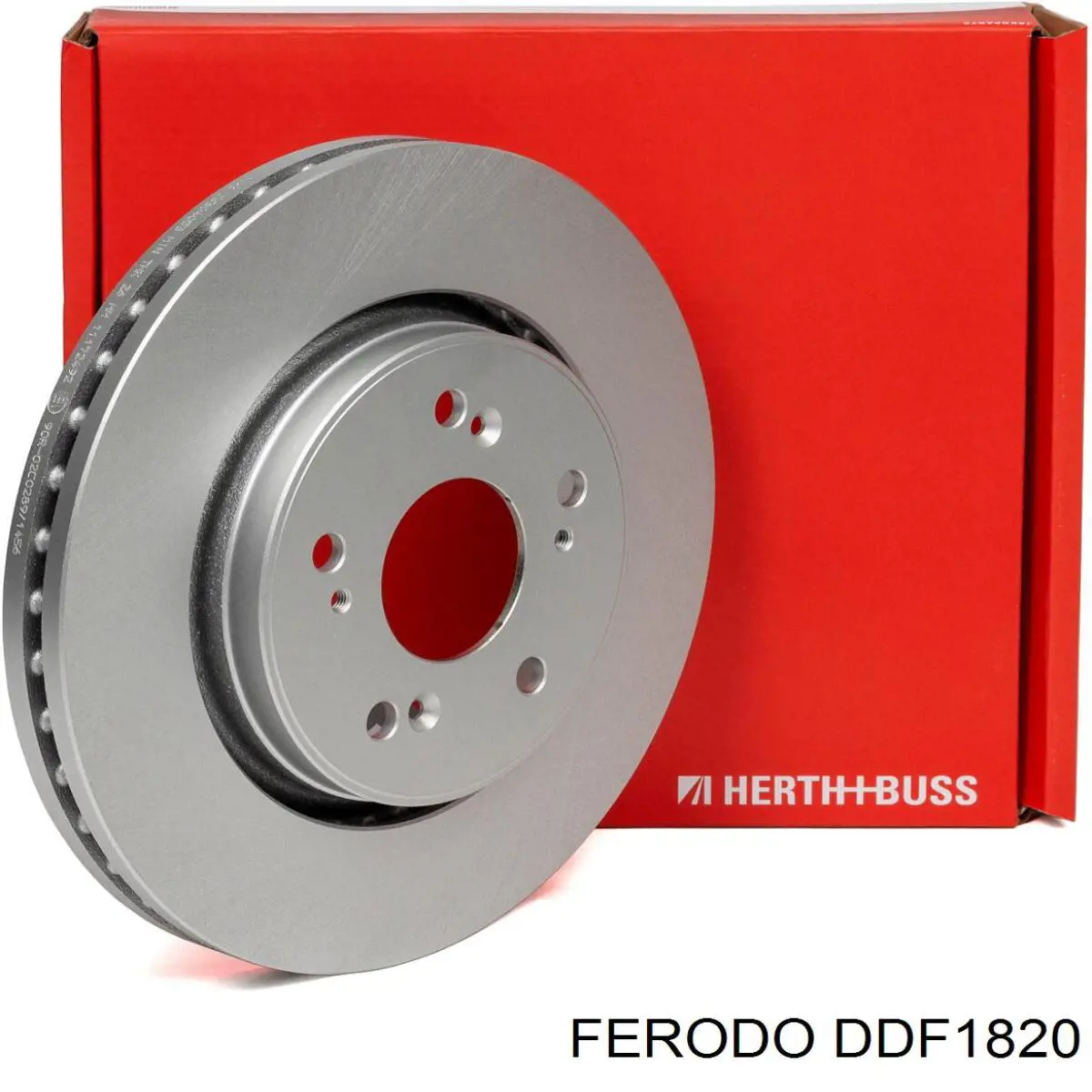 Передние тормозные диски DDF1820 Ferodo
