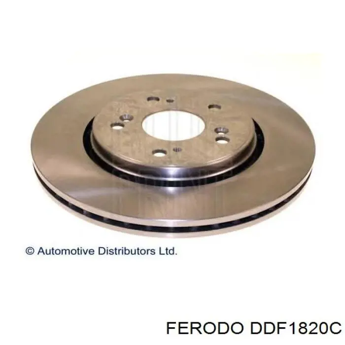 Тормоз дисковый передний Ferodo DDF1820C цена, от 64.19 USD