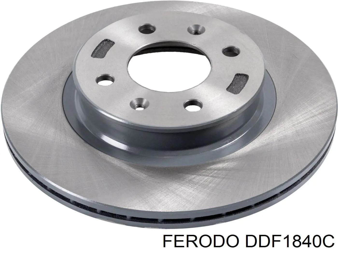 DDF1840C Ferodo диск тормозной передний