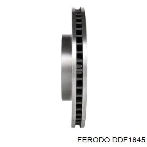 Передние тормозные диски DDF1845 Ferodo