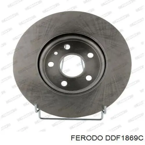 Freno de disco delantero DDF1869C Ferodo